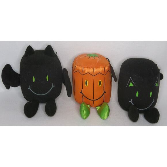 Sonic Drive In Other - Sonic Drive In Halloween Set Tot Toys Kitty Bat Pumpkin Tots Wacky Pack 2008